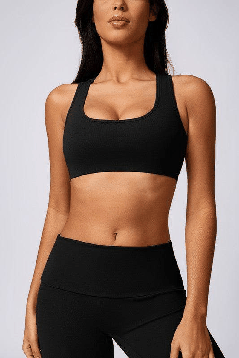 Back Running Sport Bras-Soft, Quick Drying Yoga Tight for Active Women