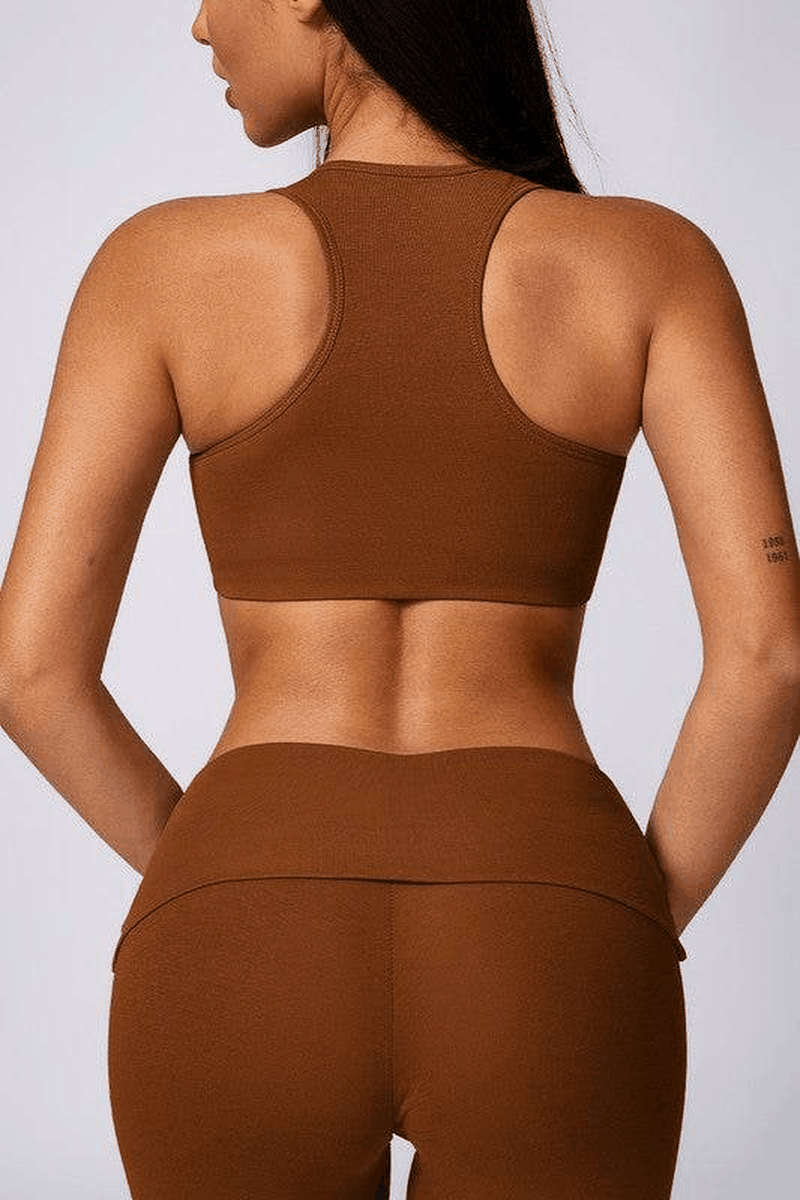 Back Running Sport Bras-Soft, Quick Drying Yoga Tight for Active Women